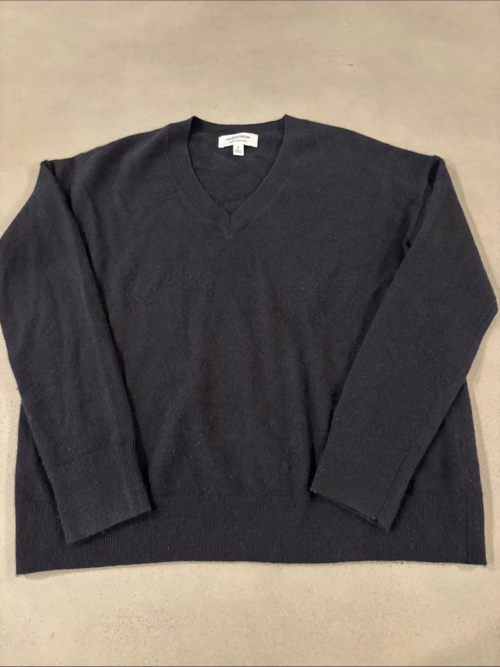 Nordstrom V-Neck Cashmere Sweater - Picture 2 of 5